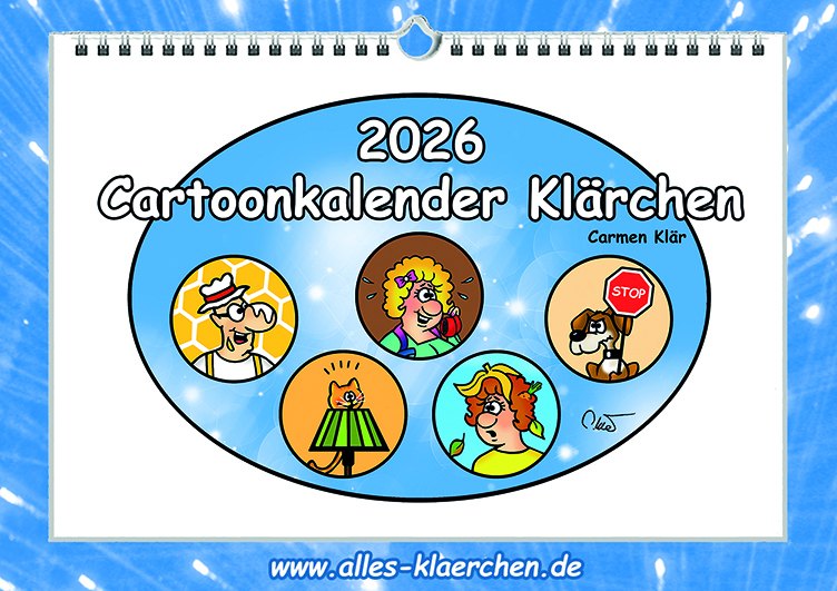 Cartoonkalender 2025