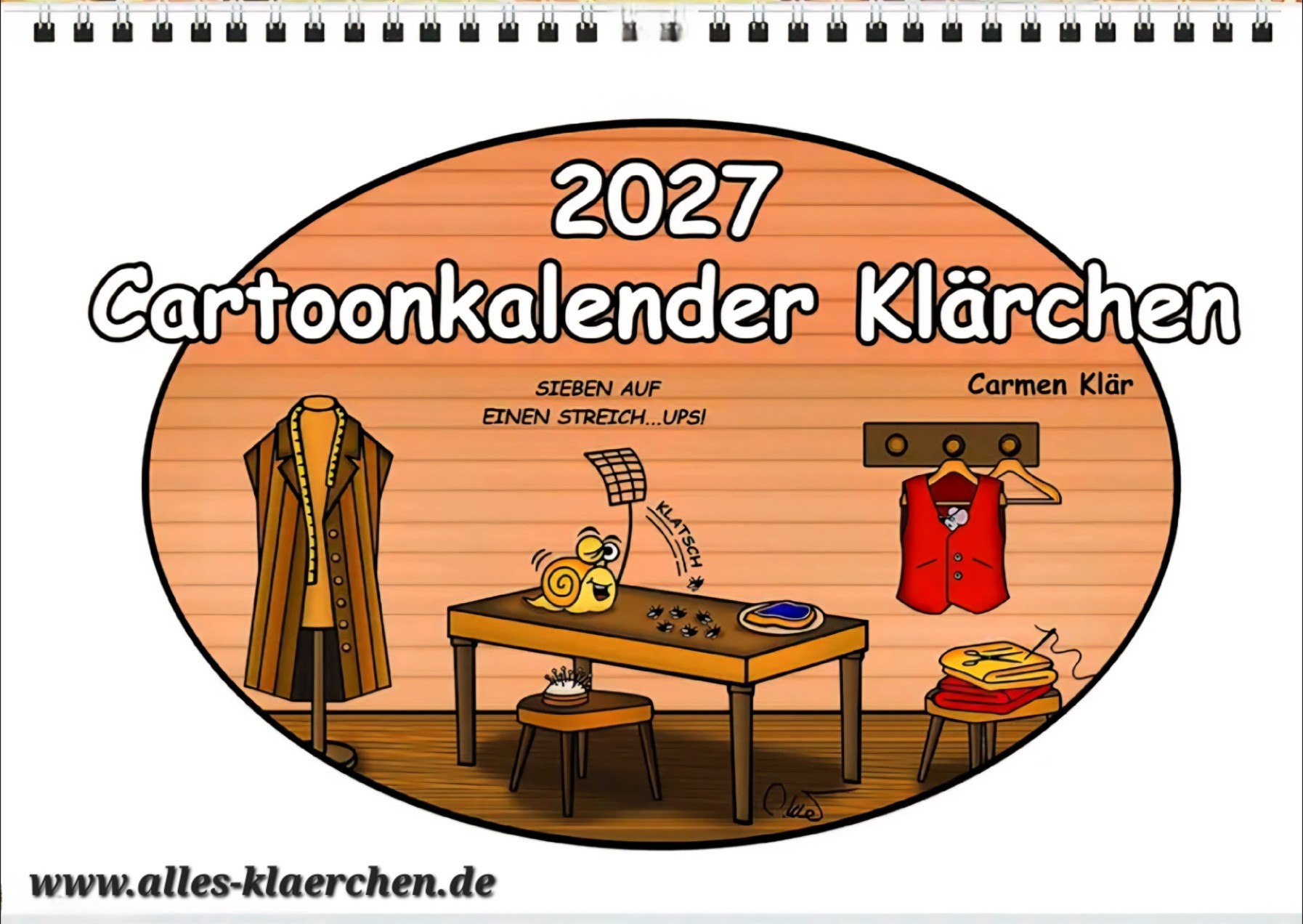 Cartoonkalender 2025